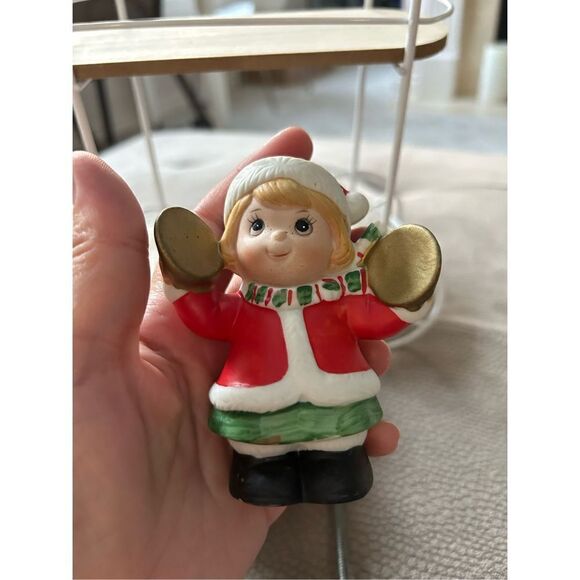 🌼5for$25🌼 Vintage HOMCO Christmas Musical Children #5564 and #5106 Set of 2 - Picture 3 of 7